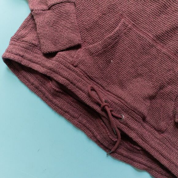 Sweaty Betty Restful Boucle Long Sleeve Mock Neck Cropped Sweatshirt Size XL - Picture 4 of 9